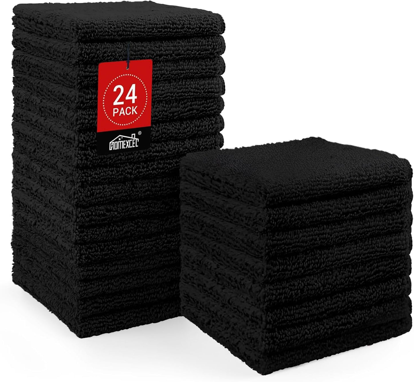Quick Drying Face Towels - Super Absorbent Wash Cloths for Body & Face | Pink, Light Blue, Green, Navy Blue
