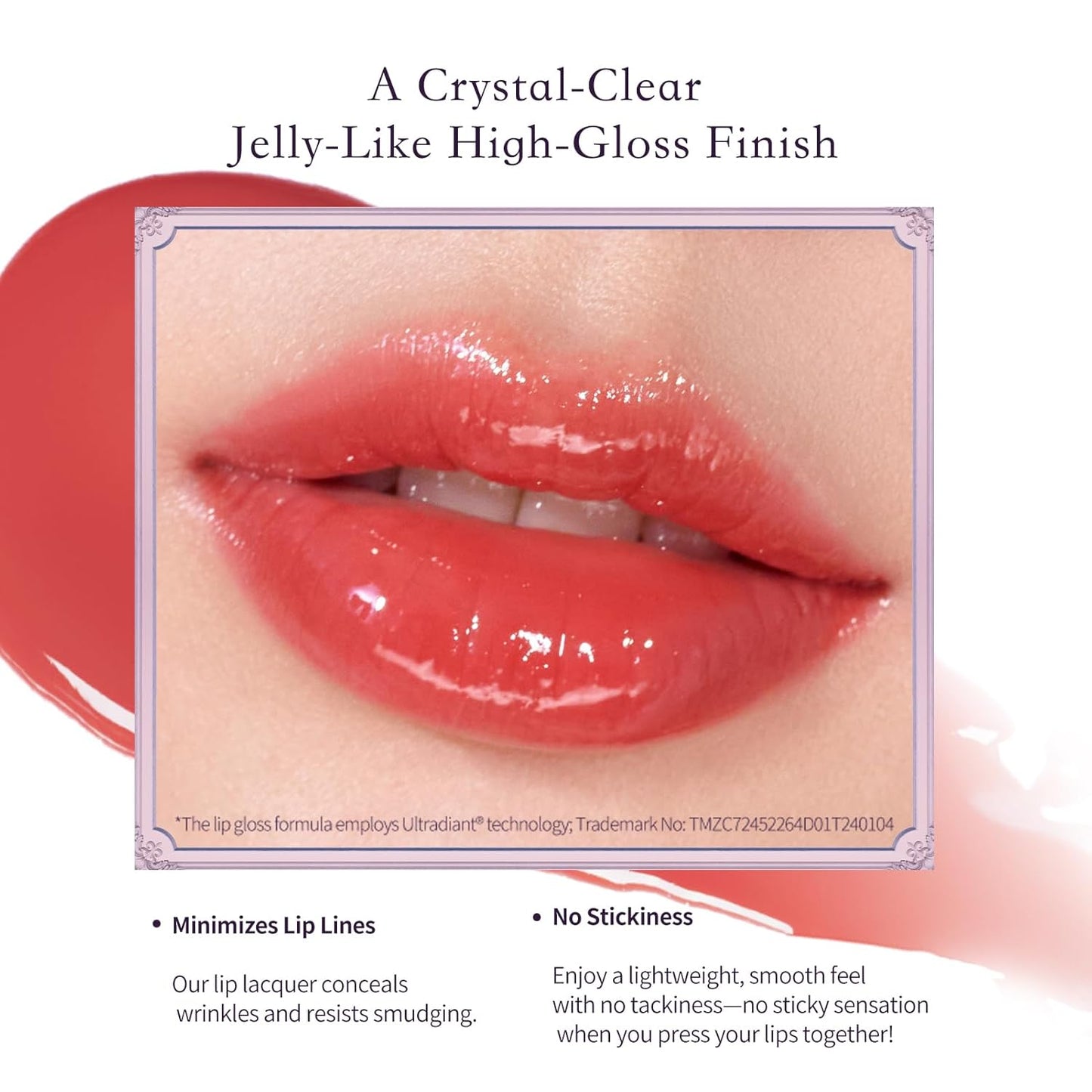 Midsummer Fairytales Lip Lacquer - Glowy Hydrating Tinted Lip Oil for Women | Vegan & Cruelty-Free, 0.17 Fl Oz