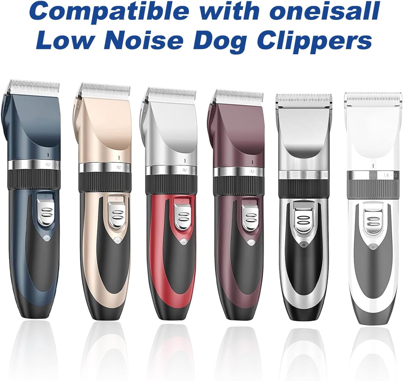 Dog Grooming Replacement Blades - Low Noise Clipper Blades for ONEISALL Dog Clippers | Pet Grooming Accessories