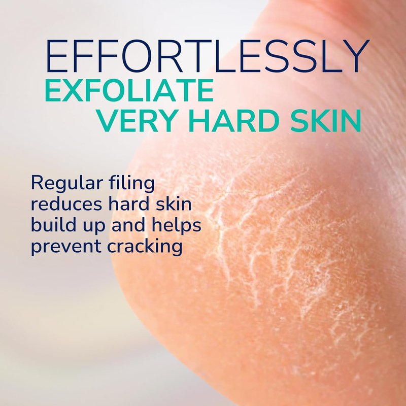 Dr. Scholl's Callus Remover - Electric Foot File for Effortless Hard Skin Removal | Travel-Friendly, Smooth Skin in Minutes