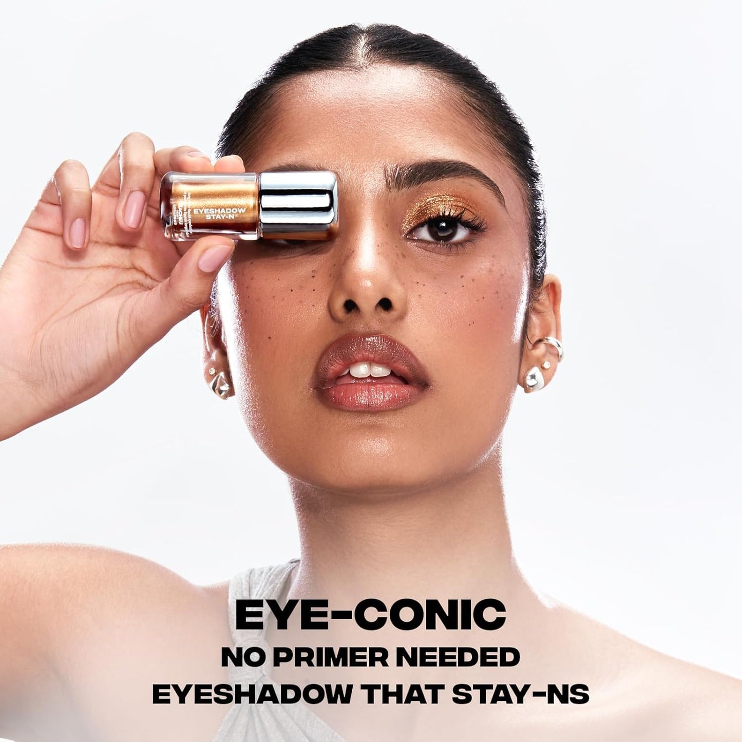 Liquid Eyeshadow STAY-N - Longwear Buildable Eye Makeup | Highly Pigmented Matte & Shimmer Cream in Candy Dipp’d