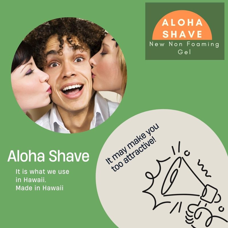 Aloha Shave Safety Gel 3.oz travel size