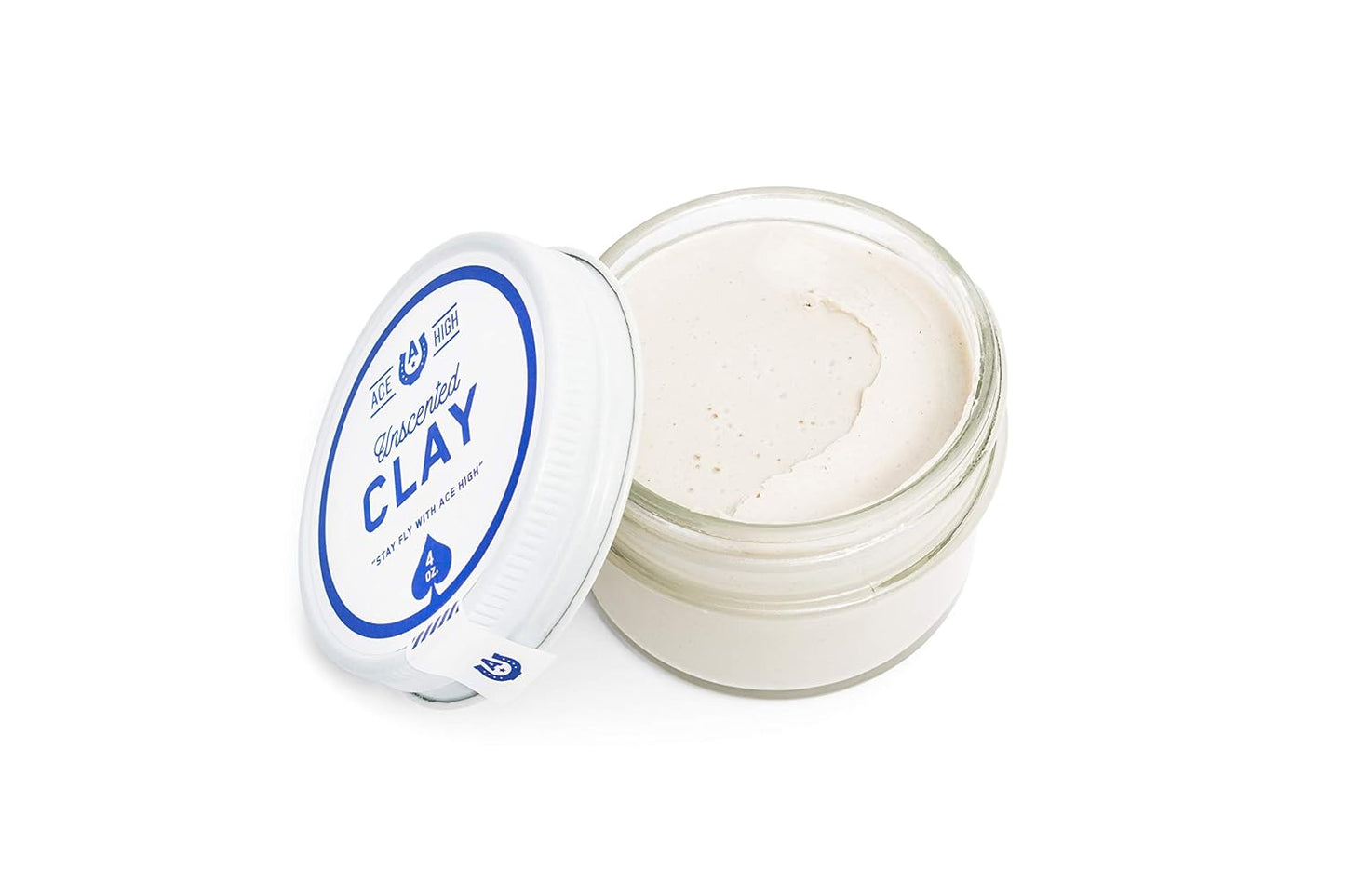 High Hold Hair Clay - Unscented Styling Product for Texture & Thickness | 4oz Satin to Matte Finish