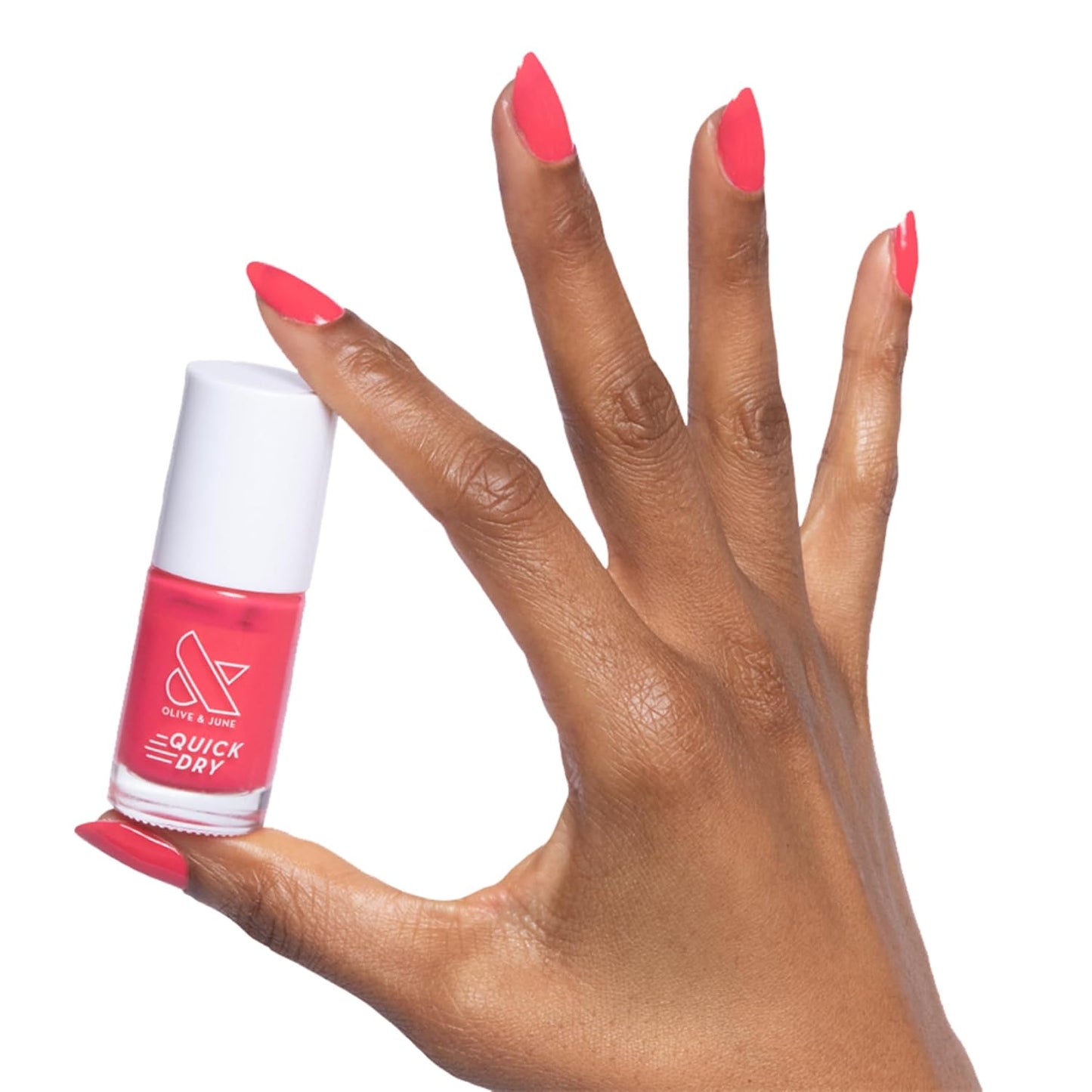 Quick Dry Summer Nail Polish - Vegan, Cruelty-Free | Charming Periwinkle Shimmer | Lasts Up to 5 Days