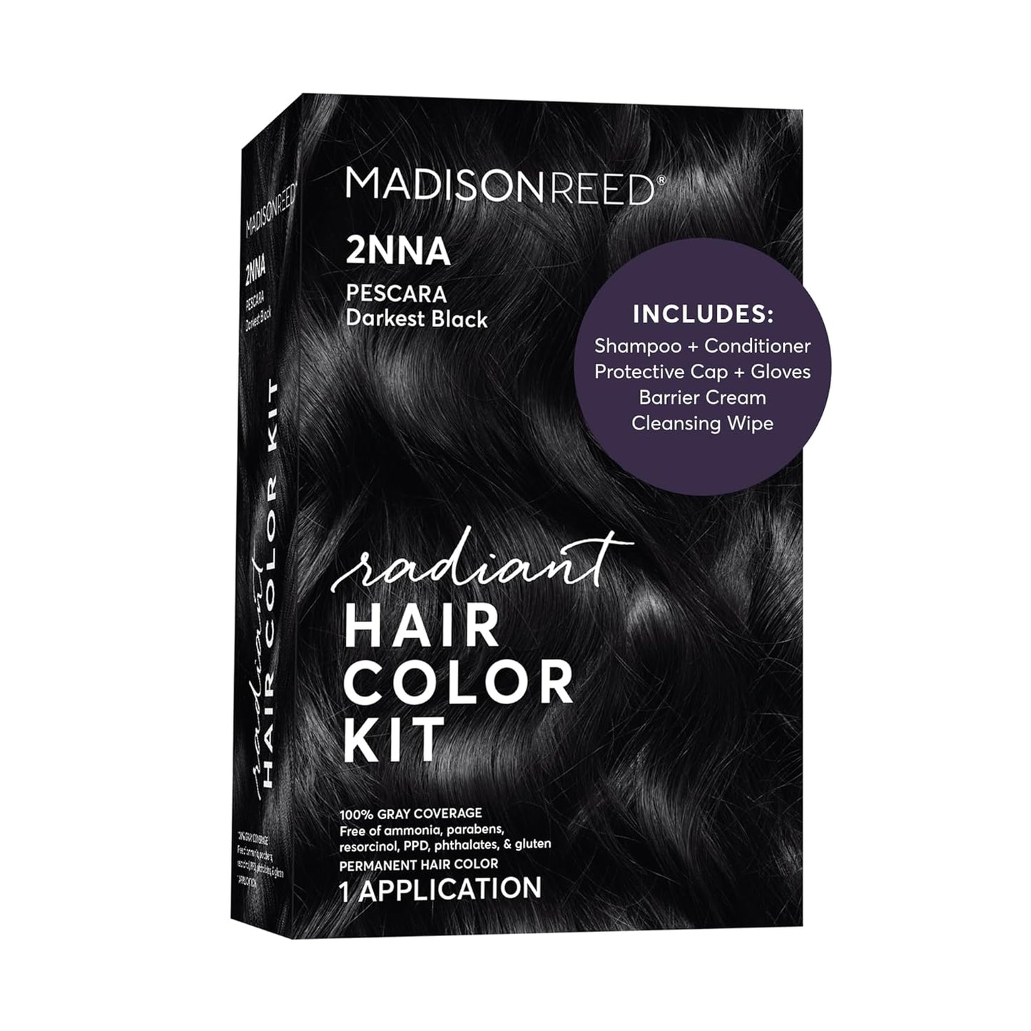 Madison Reed Radiant Hair Color Kit - 5RV Dark Garnet Red | Vivid Permanent Dye for Bold Color & Maximum Shine