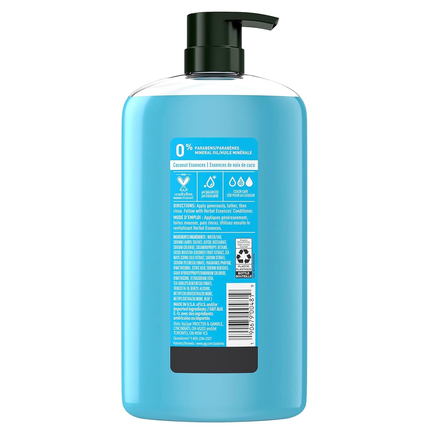 Herbal Essences Hello Hydration Shampoo - Moisturizing Formula for Dry Hair | 29.2 FL OZ