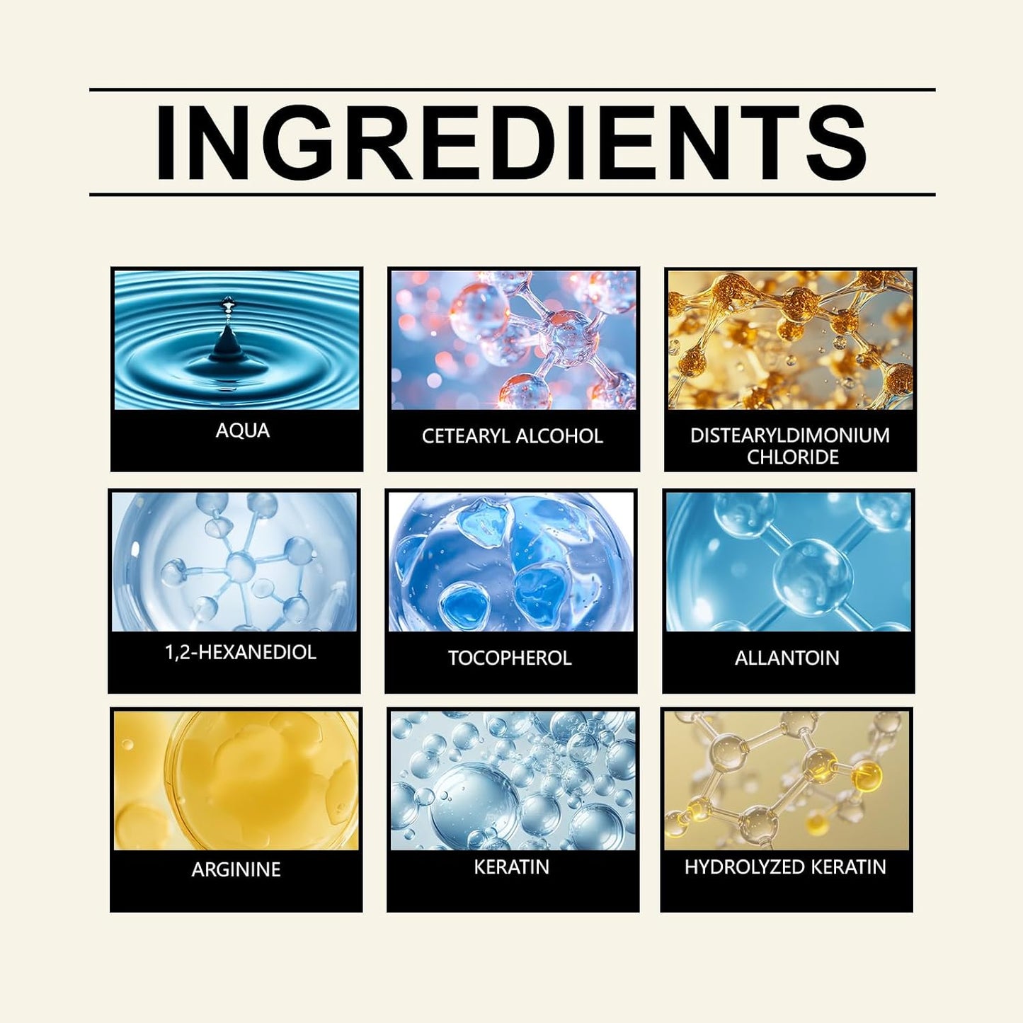 Bond Gloss Hair Mask - Hydrolyzed Keratin & Hyaluronic Acid Treatment for Dry, Dull Hair | Sulfate-Free, Silicone-Free (1 PCS)