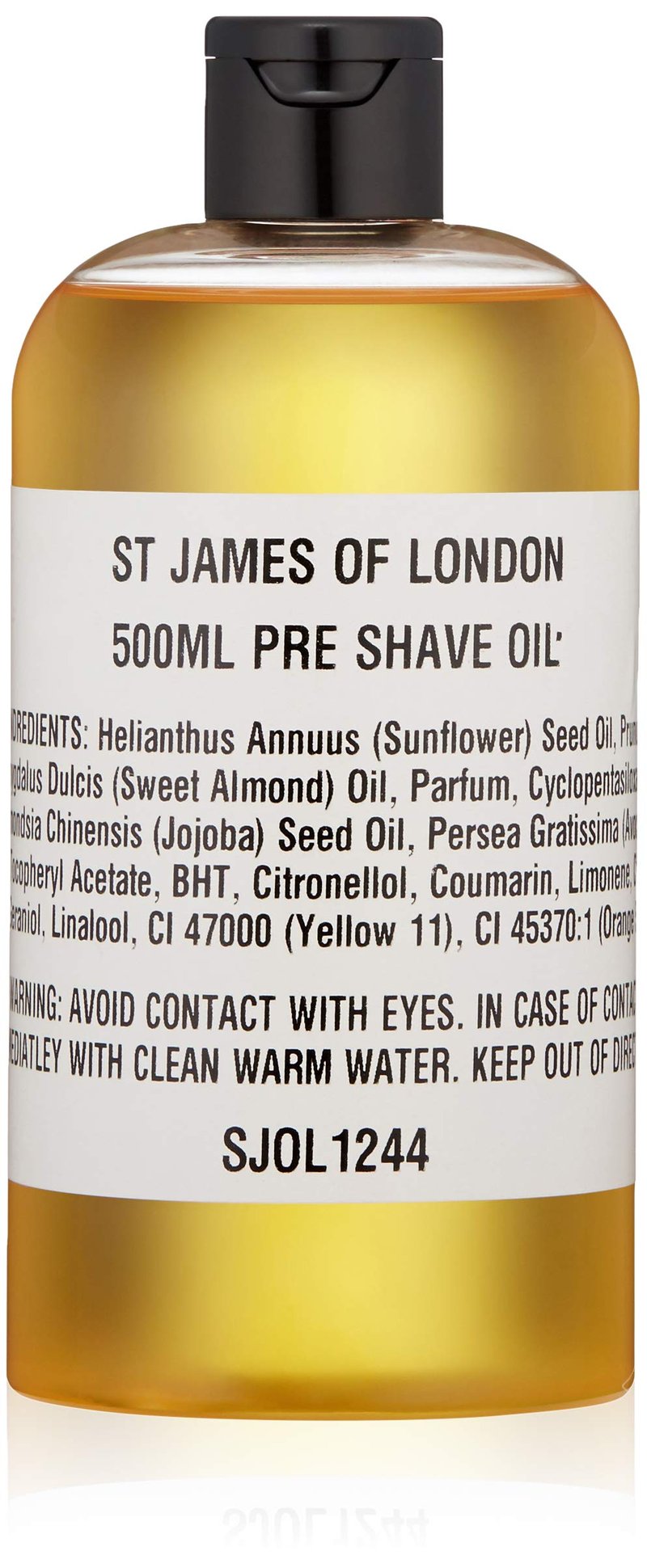 St James Pre-Shave Oil (0.5 Liter)