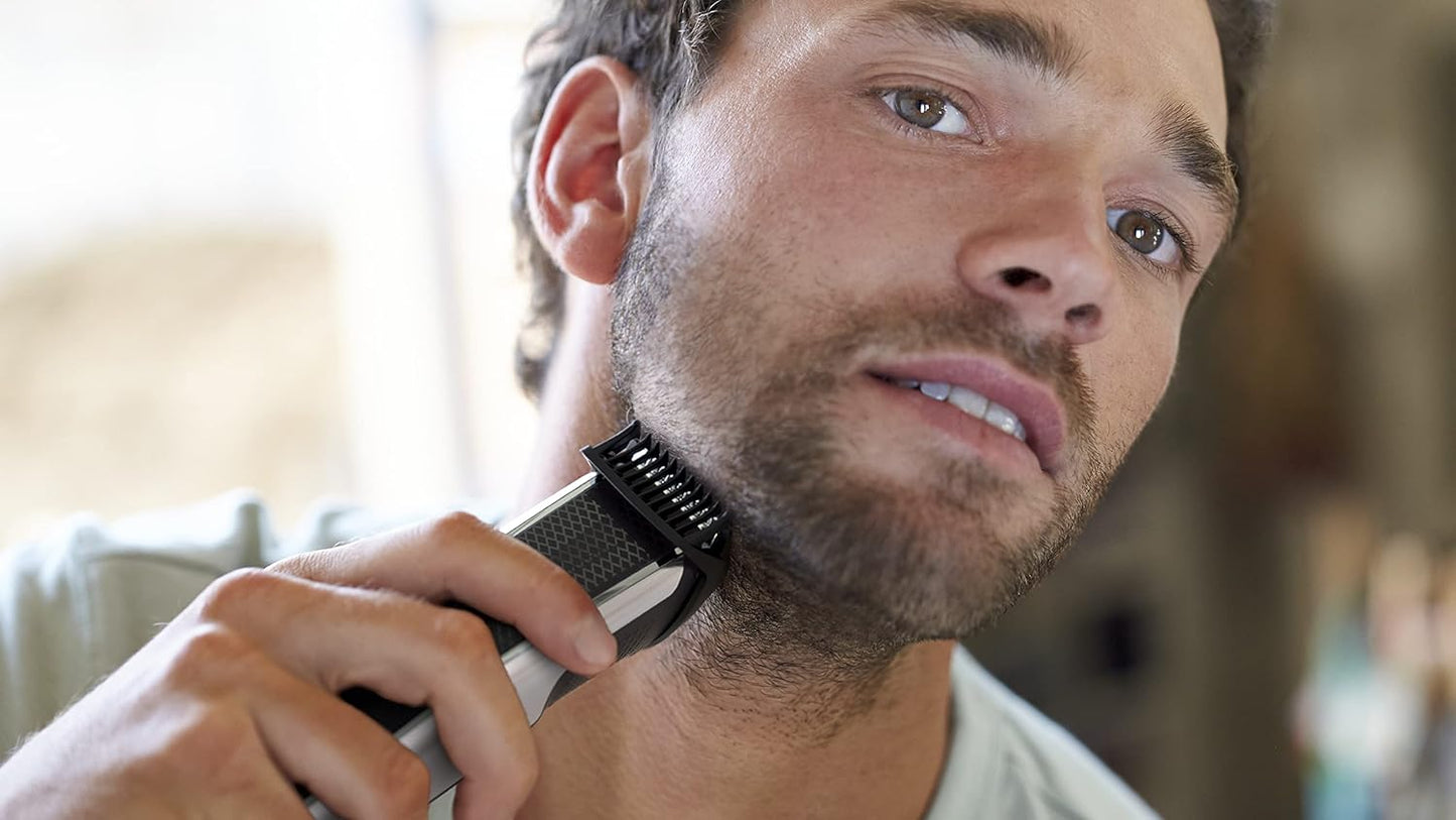 Philips Norelco Beard Trimmer & Hair Clipper Series 5500 - Cordless, Washable Design for Easy Cleaning | BT5511/49