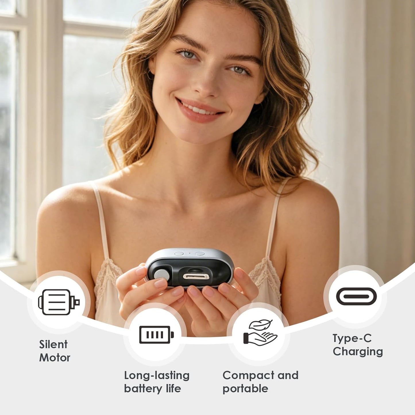 Electric Nail Clipper - Upgraded 3-in-1 Multifunctional Trimmer with LED Light | Ideal for Adults & Seniors
