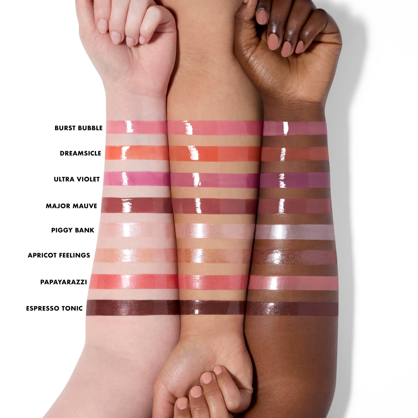 e.l.f. Glow Reviver Plumping Lip Oil, Tinted Lip Plumper For A High-Shine, Plump Finish, Infused With Jojoba Oil, Vegan & Cruelty-Free, Burst Bubble