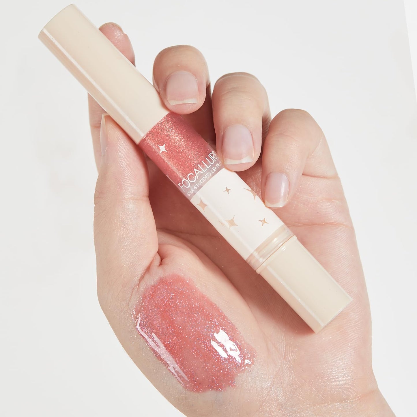 FOCALLURE Glitter Lip Gloss,High Shine Shimmer Lipstick,Long Lasting Plumping Lipgloss,Hydrating,Moisturizing,Non-Sticky and Lightweight Formula for Lip Color