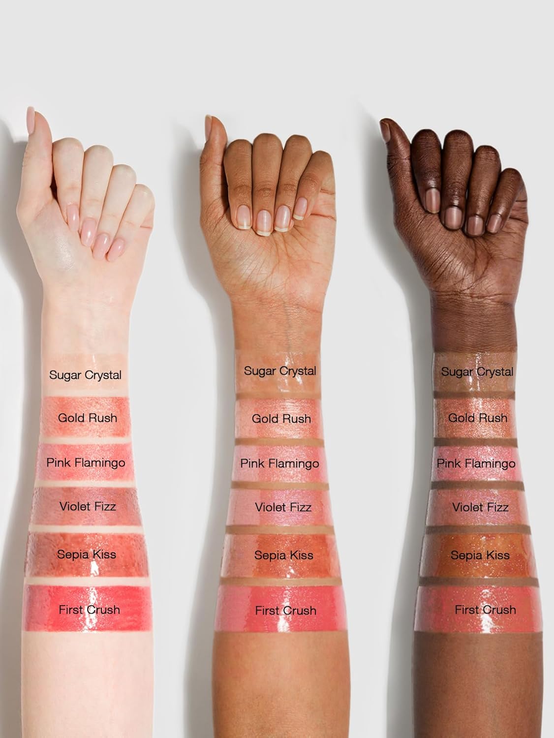SHEGLAM Pout-Perfect Lip Gloss | Moisturizing Shimmer Lip Plumper - Sugar Crystal