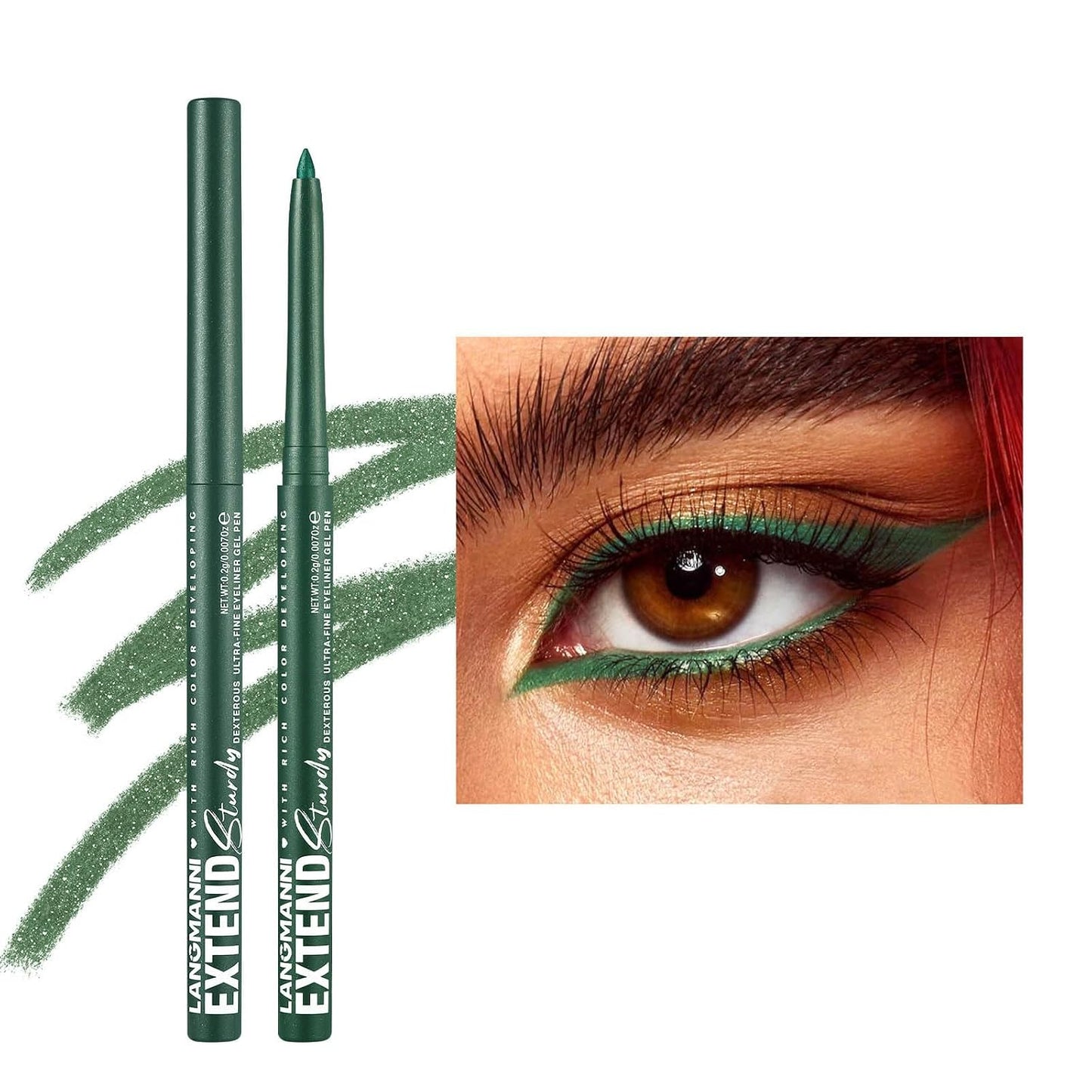 Cream Eyeliner Set - Quick-Drying, Waterproof & Smudge-Proof | 12 Versatile Shades for Sensitive Eyes
