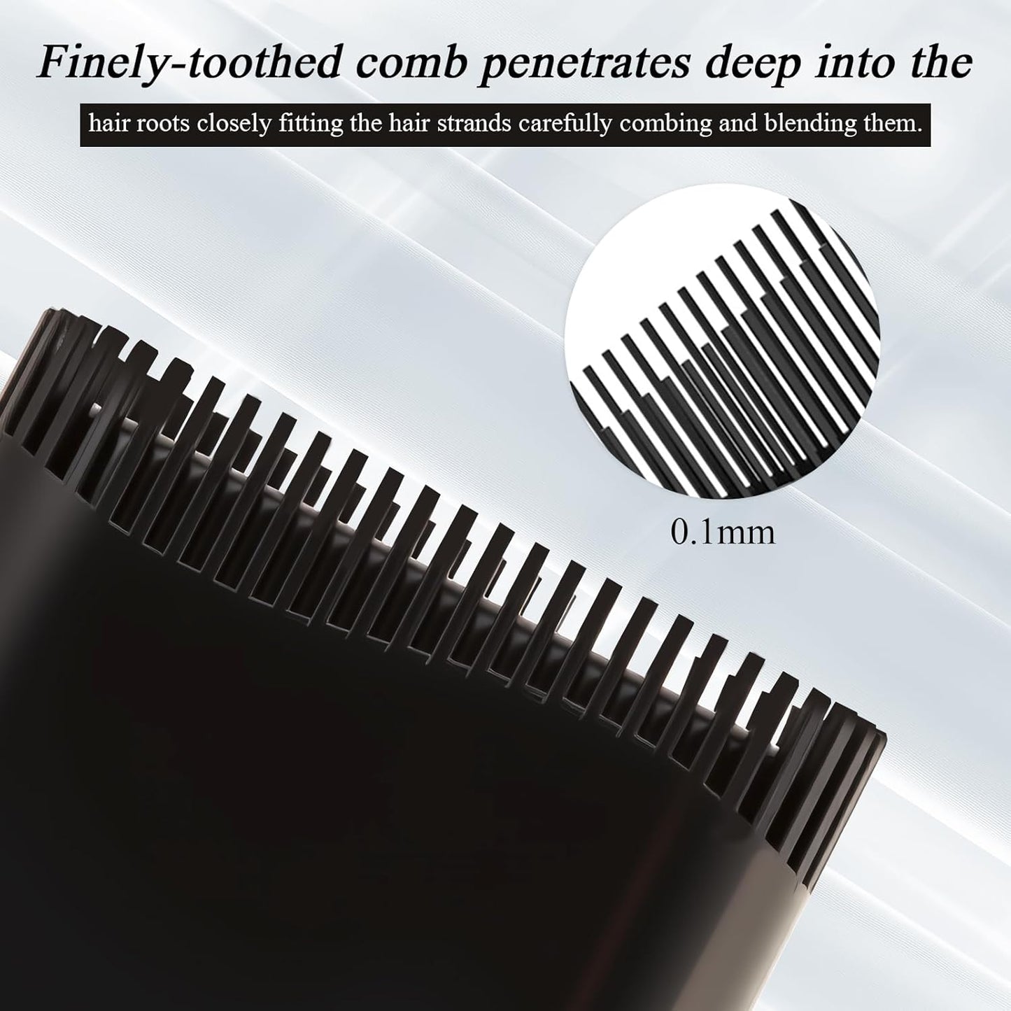 Beard Touch-Up Stick for Men | Instant Gray Hair Concealer with Built-In Comb for Seamless Blending