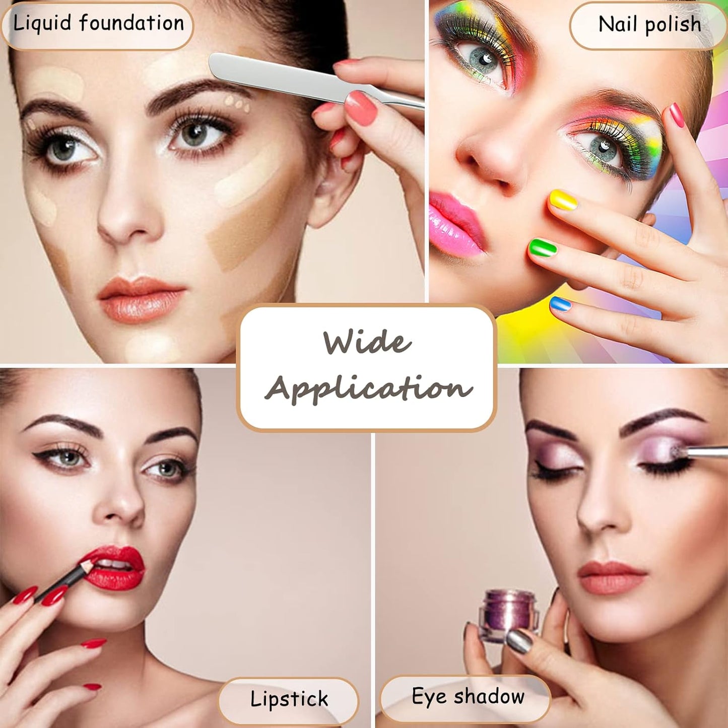 Korean Makeup Spatula - Professional Foundation Mixing Tool | Rectangle Design