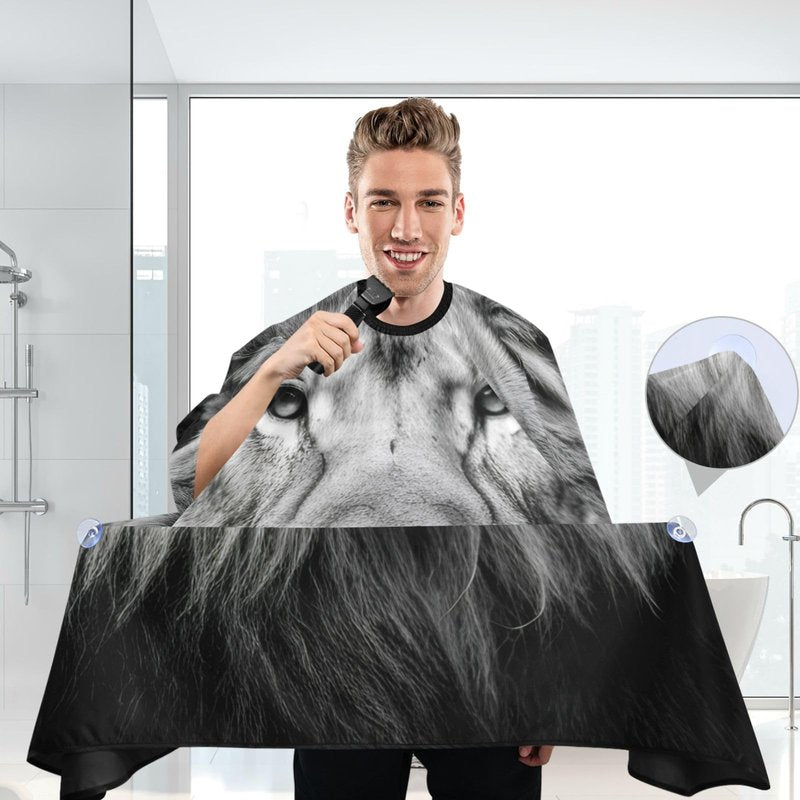 Blueangle Hairdressing Equipment Symbols Barber Cape, Hair Cutting Cape with Adjustable