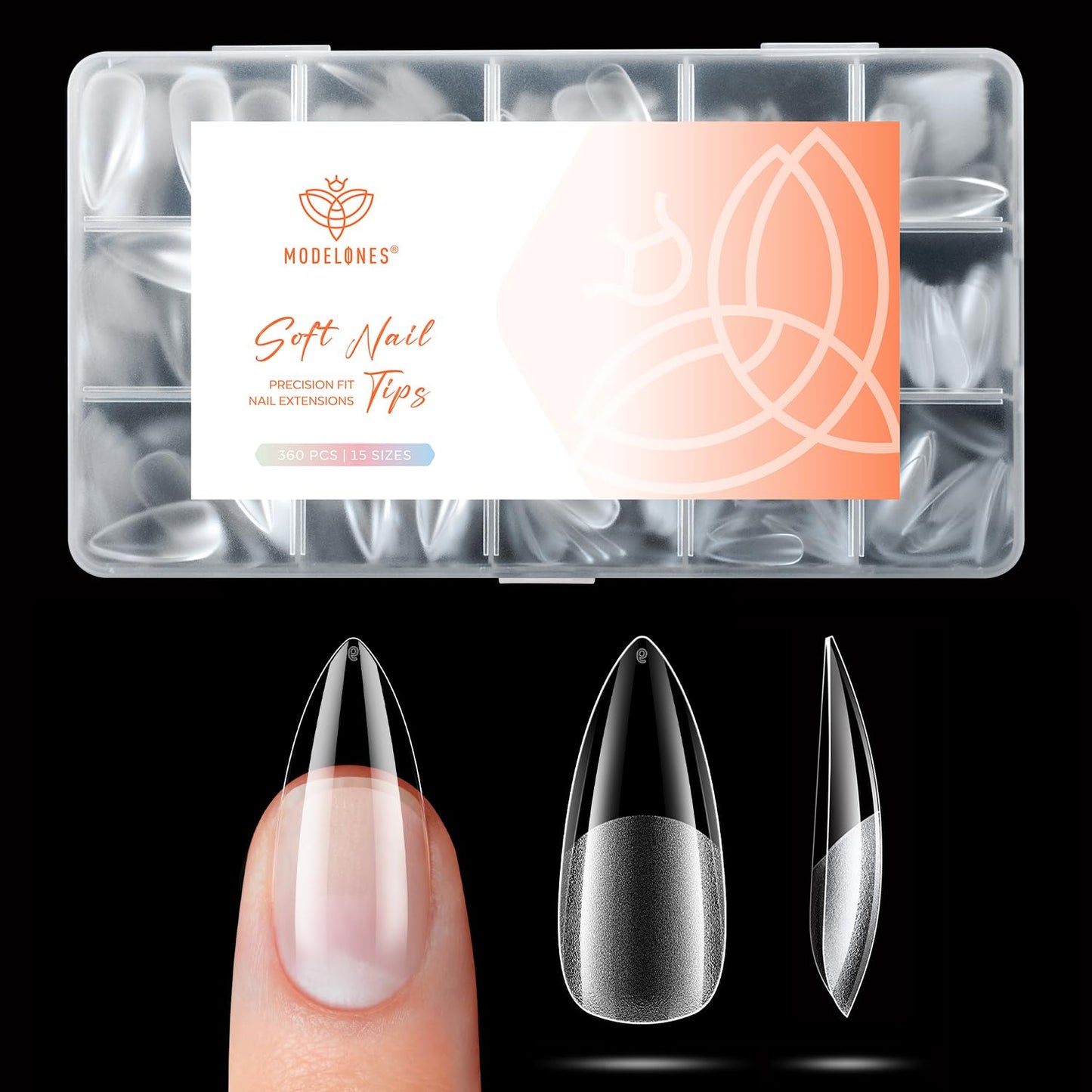 Rhinestone Nail Gem Glue - Super Strong No Wipe Adhesive with Dual-Use Brush | 2×5 ml
