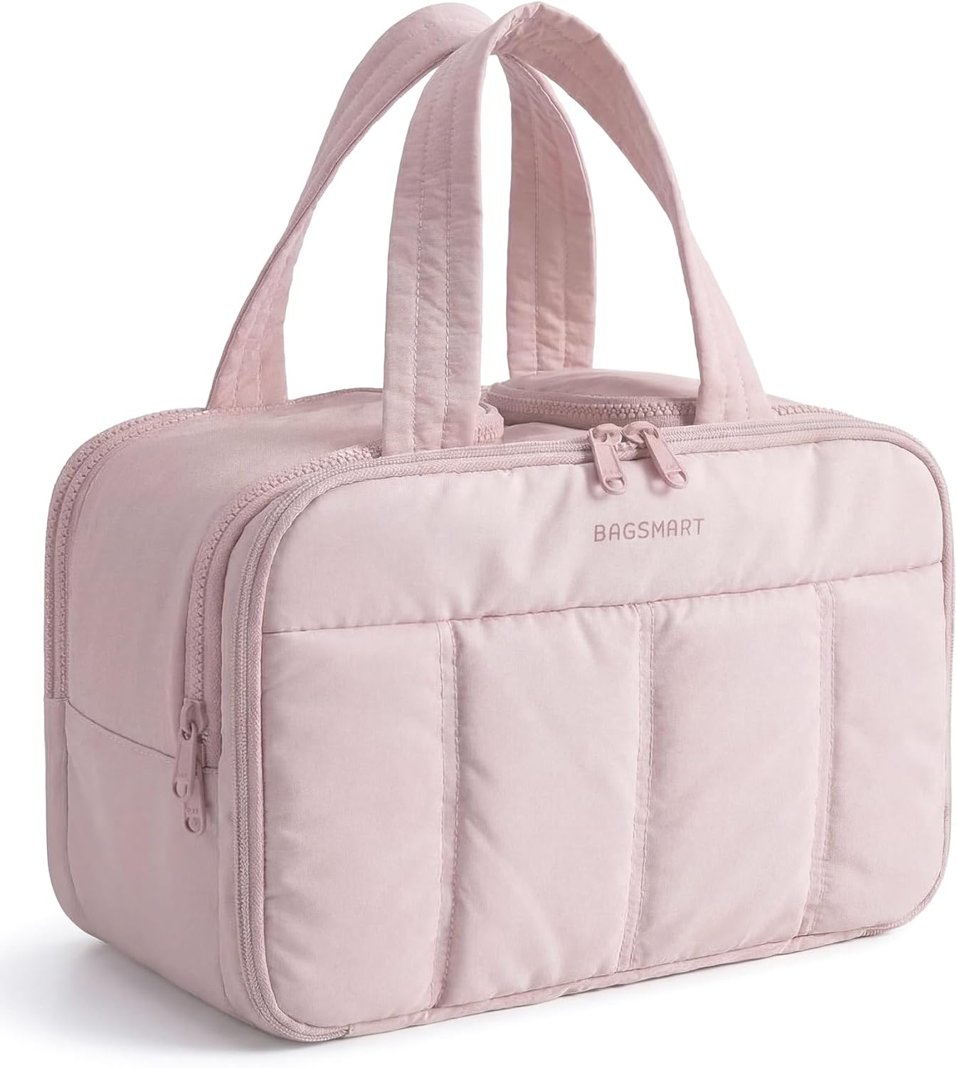 Travel Toiletry Bag - Large Lightweight Cosmetic Organizer for Women | Black, Perfect for Travel Essentials
