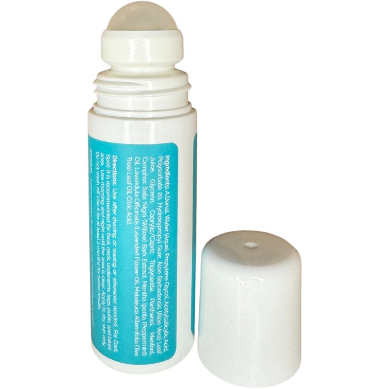 Hello Rose Smoothing Solution Ingrown Hair Treatment (Made in USA) - Razor Bumps Treatment for Women & Men, Ingrown Hair Serum to Soothe Redness & Razor Burn in Bikini line, Legs and Underarms