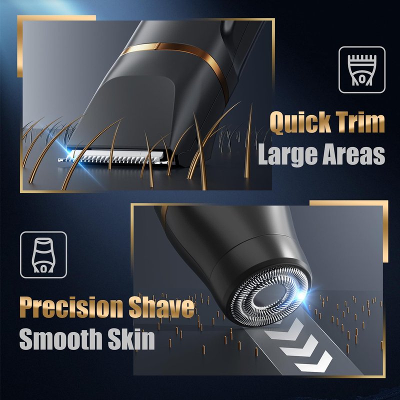 Hair Removal Epilators Bikini Trimmer for Women, Painless Waterproof Electric Foil Shaver Razors for Facial Leg Body Armpit, Ceramic Blade with USB Charging Dock, Travel Grooming Gifts for Her