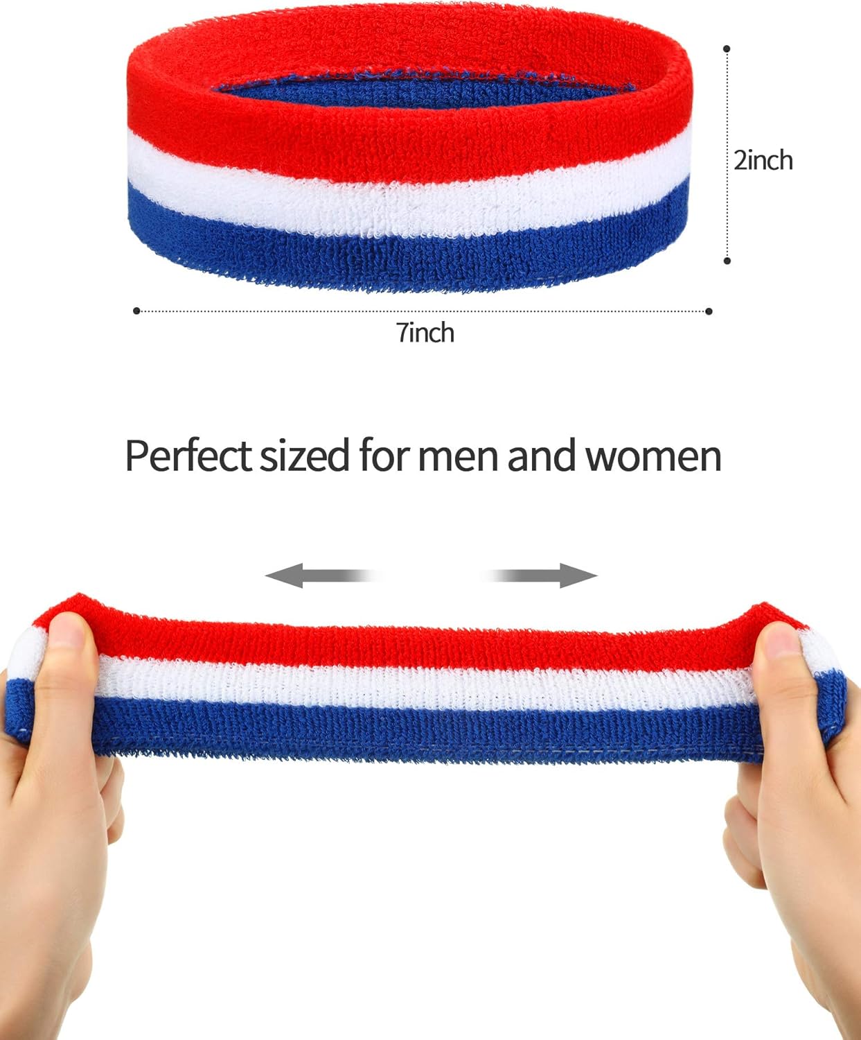 American Flag Costume Cape - Retro 80's USA Sunglasses & Headband Set | 4th of July Celebration