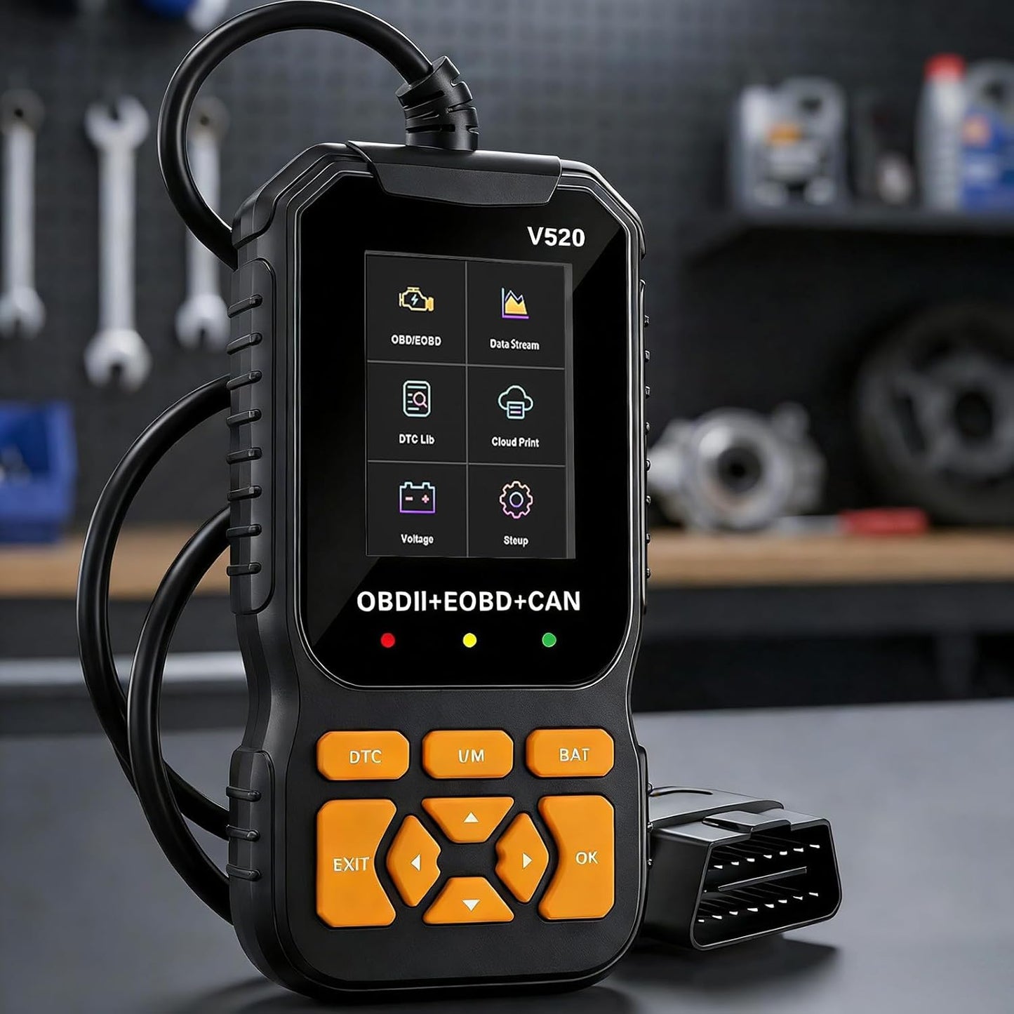 OBD2 Auto Diagnostic Scanner - Live Data Stream & Code Reader | Works with All 1996+ OBDII Vehicles