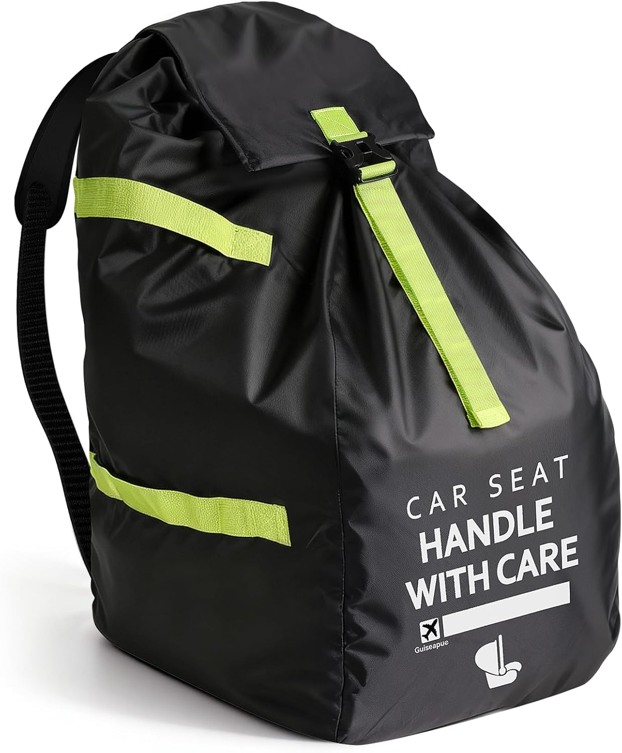 Car Seat Travel Bag for Airplane - Fits All Car Seats, Infant Carriers & Booster Seats | Essential Airplane Travel Gear