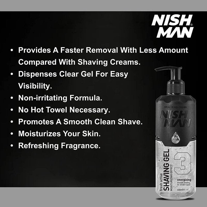 Nishman Shaving Gel 03 400 ml