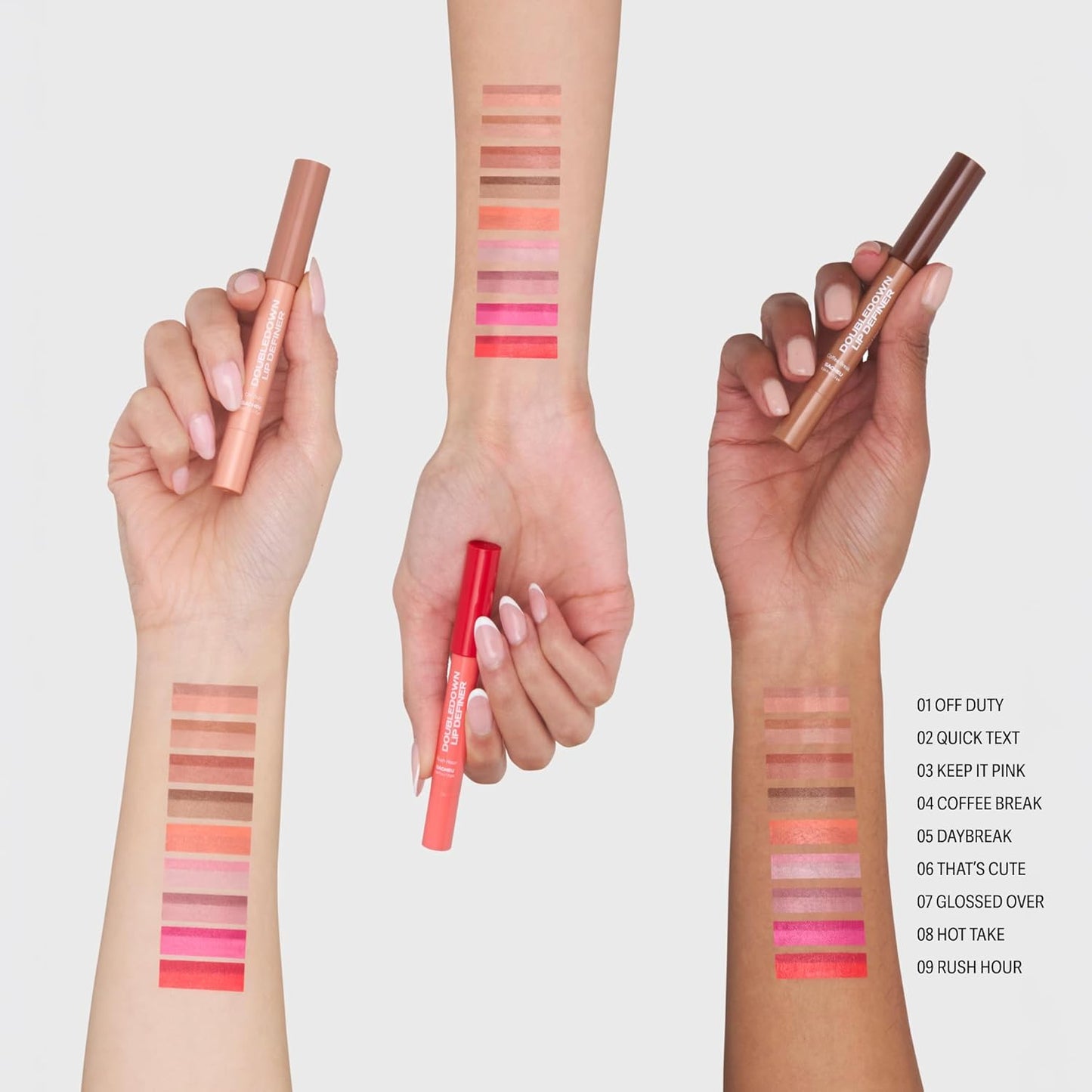 Sacheu DoubleDown Lip Definer - 2-in-1 Hydrating Lip Liner & Balm | Creamy Satin Finish, Avocado Oil, Keep It Pink