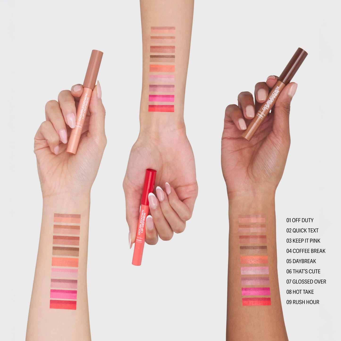 Sacheu DoubleDown Lip Definer — 2-in-1 Lip Liner & Balm — Long-Lasting K-Beauty Lipstick with Satin Finish, Avocado Oil & Vitamin E
