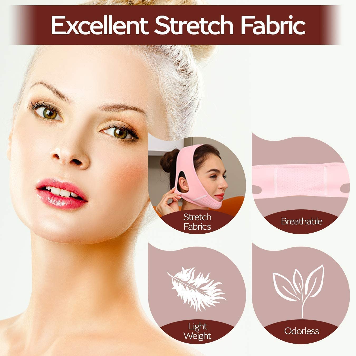 ParaFaciem V Line Mask | Reusable Facial Slimming Strap for Double Chin Reduction & Face Lifting
