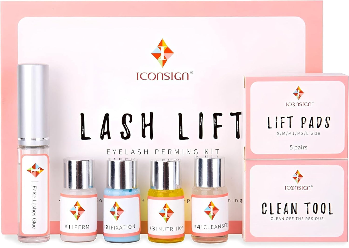 Lash Lift Kit - Professional Semi-Permanent Eyelash Curling Perm with Shields, Gel Pads & Brushes | Salon Quality