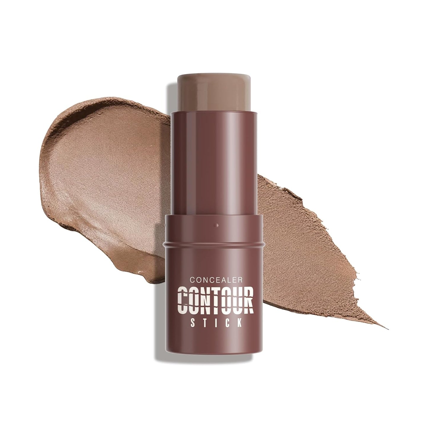 Cream Contour Stick - Cool Toned Sculpting Makeup for Natural Look | Long-Lasting, Buildable Formula (09 Amber)