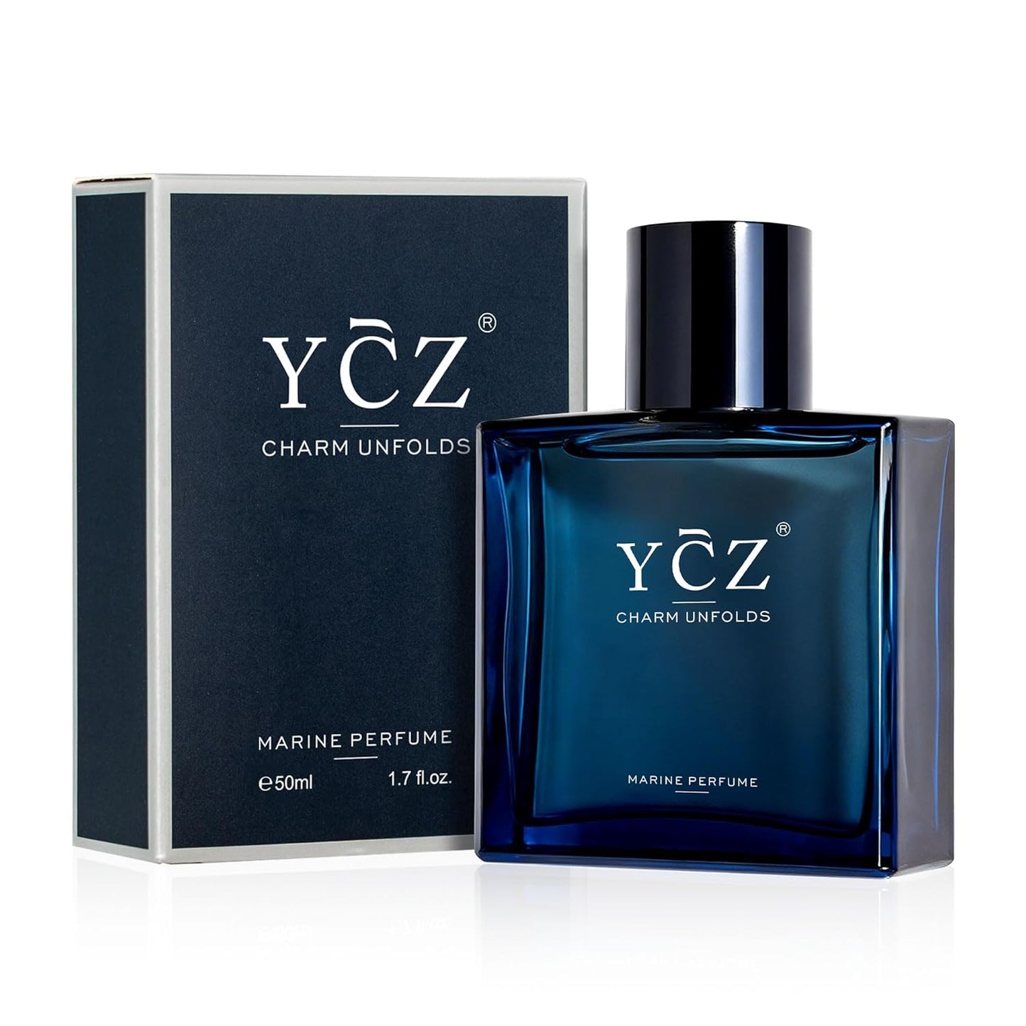 Ycz Cologne for Men - 3-Piece Gift Set with Ocean, Sky & Club Fragrances | 50ml Each, Woody Fresh Citrus Scent