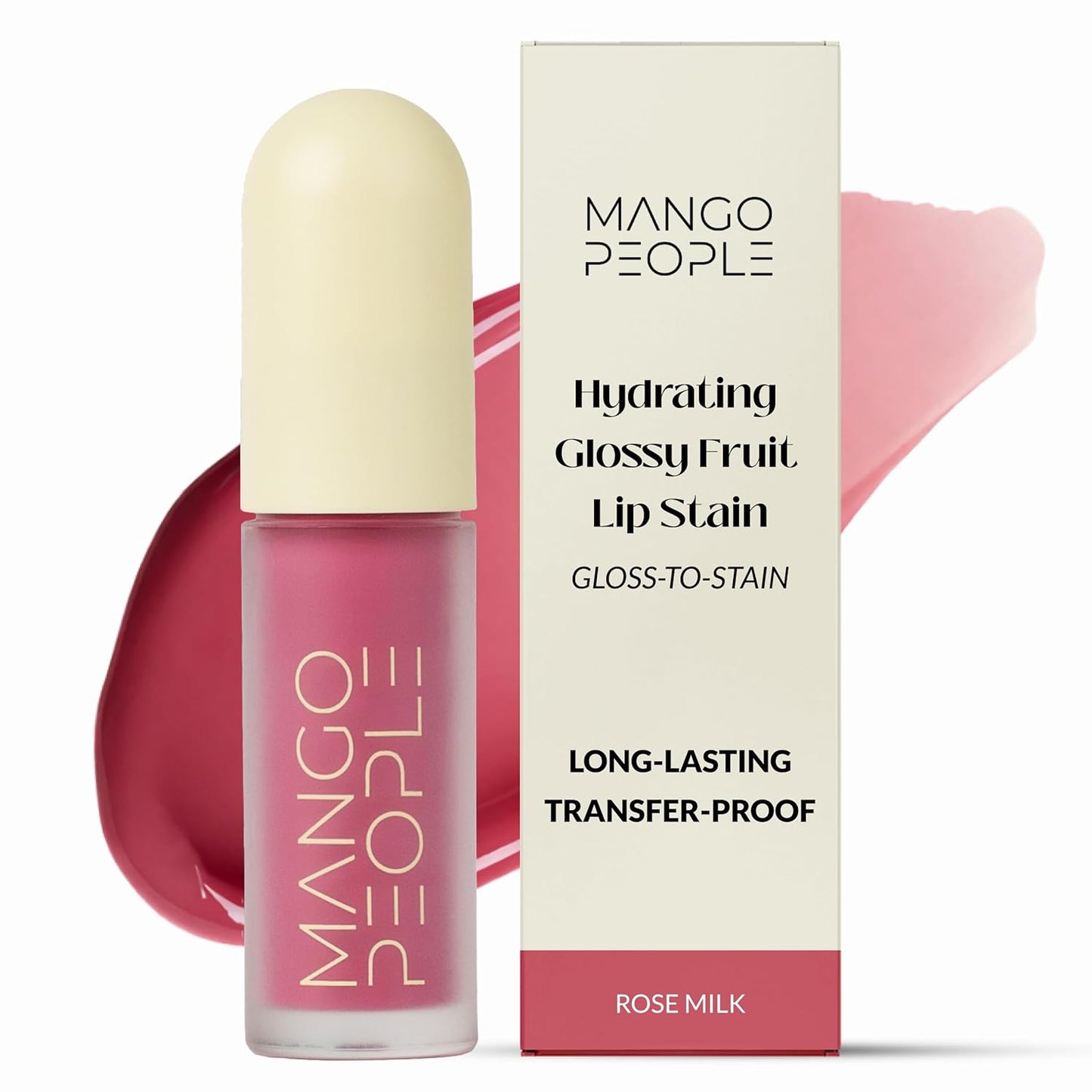 Hydrating Glossy Fruit Lip Stain - 2-in-1 Tint & Oil for Soft, Smooth Lips | Beet Juice
