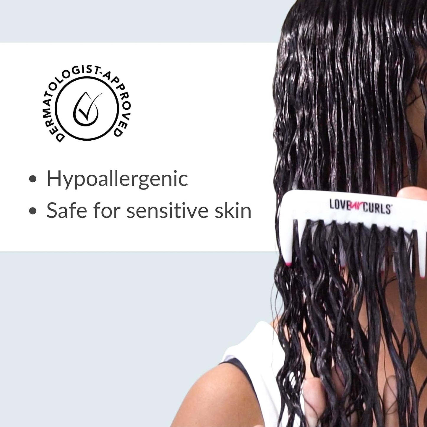 Fragrance-Free Conditioner for Curly, Wavy & Kinky-Coily Hair - Hydrating & Detangling | 250ml
