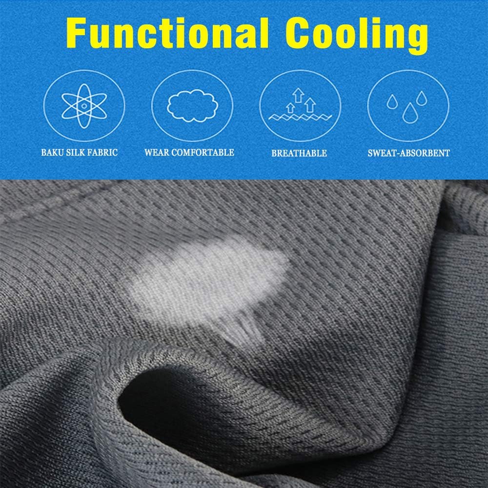 Cooling Skull Cap - 3 Pack Sweat-Wicking Helmet Liner for Cycling & Running | Unisex