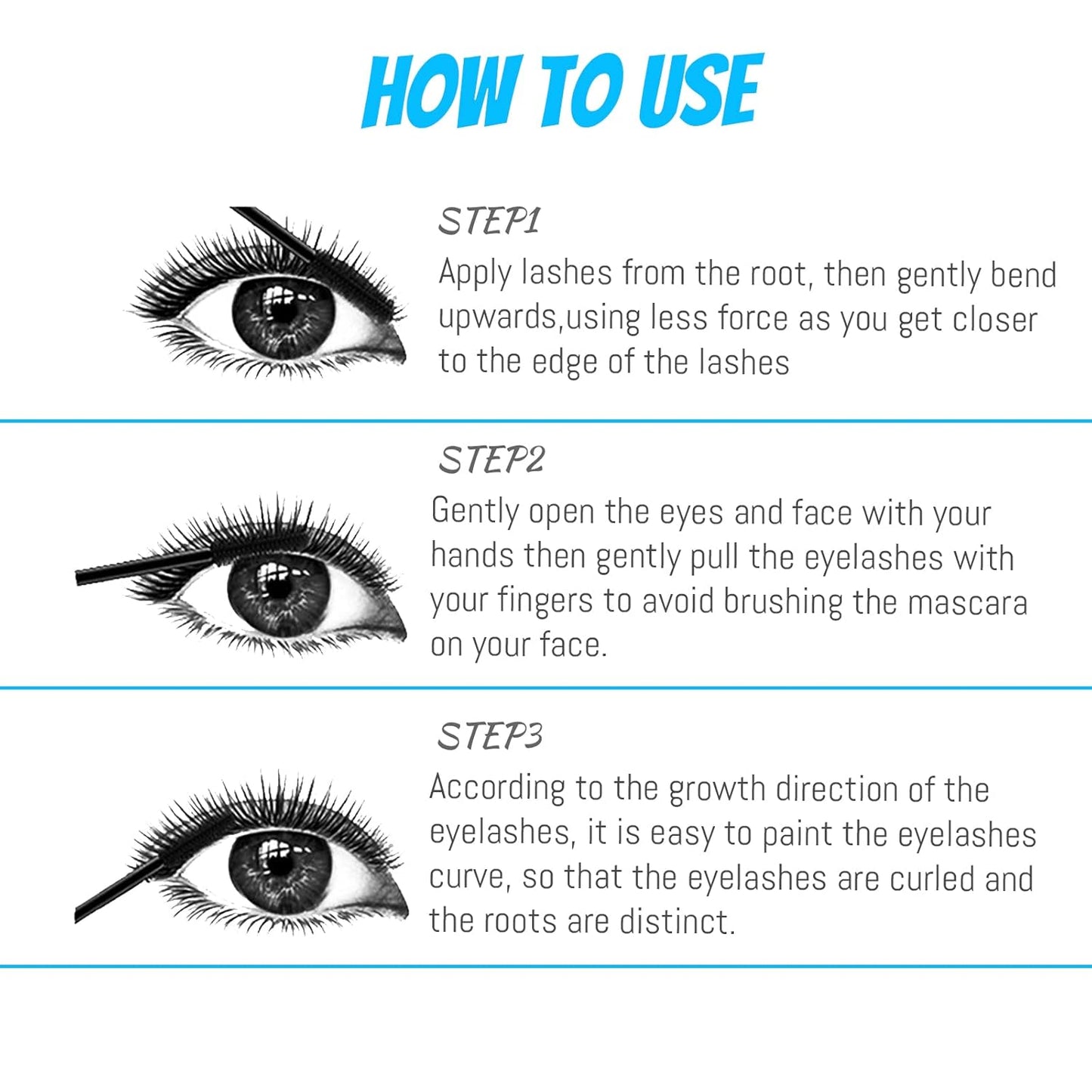 Volumizing Mascara for Seniors | Hypoallergenic, Waterproof Formula for Thinning Lashes - Black (1pc)
