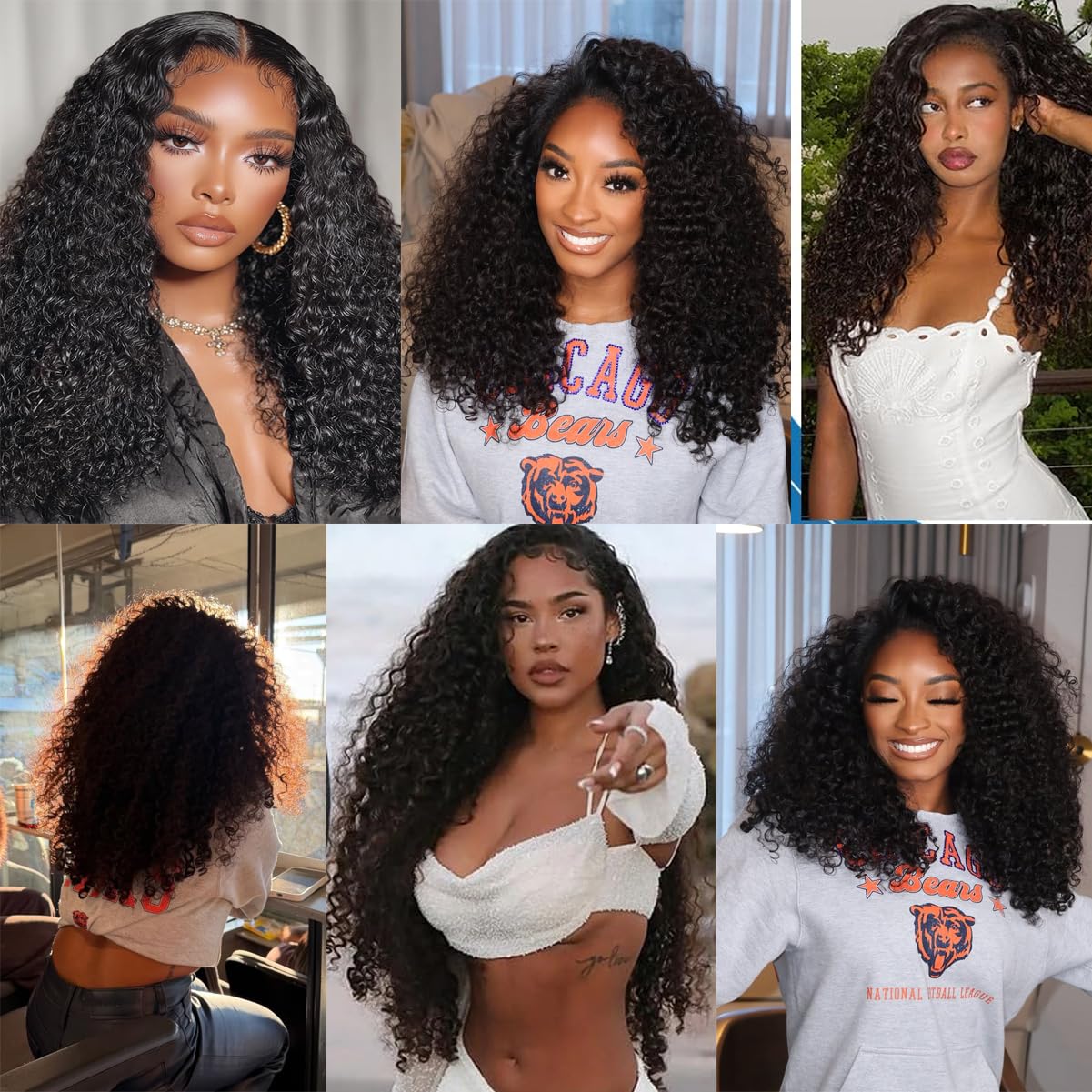 Burmese Curly Bundles Human Hair 20 22 24 Inch 3C4A 100% Unprocessed Raw Virgin Human Hair for Black Women Natural Black 12A Water Wave Double Weft with Spiral Curly End (3 Bundles)