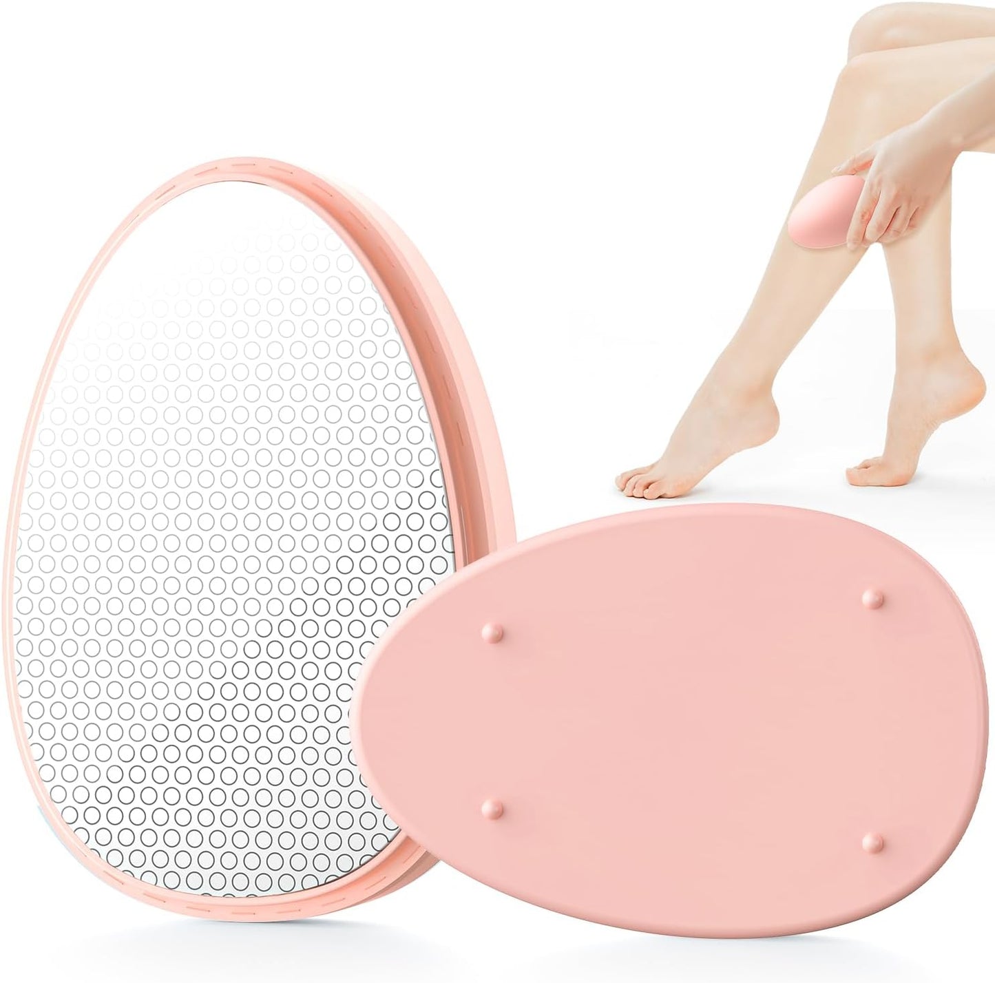 Crystal Hair Remover - Painless Exfoliation Device for Women & Men | Reusable Epilator for Legs, Back, Arms