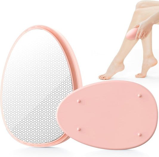 Crystal Hair Remover - Painless Exfoliation Device for Women & Men | Reusable Epilator for Legs, Back, Arms