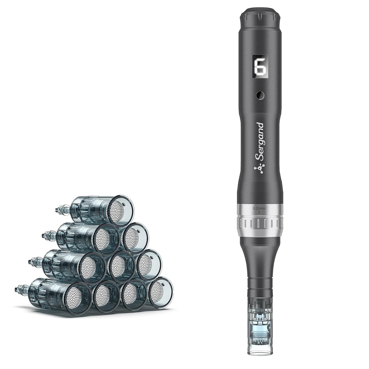 Microneedle Derma Roller Pen - At-Home Skin Care Tool for Men & Women | Anti-Aging, Smooth Skin