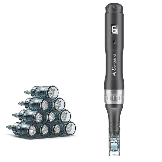 Microneedle Derma Roller Pen - At-Home Skin Care Tool for Men & Women | Anti-Aging, Smooth Skin