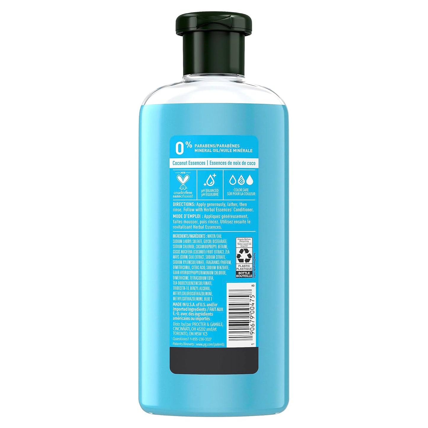 Herbal Essences Hello Hydration Shampoo & Body Wash - Deep Moisture for Hair, 11.7 Fl Oz