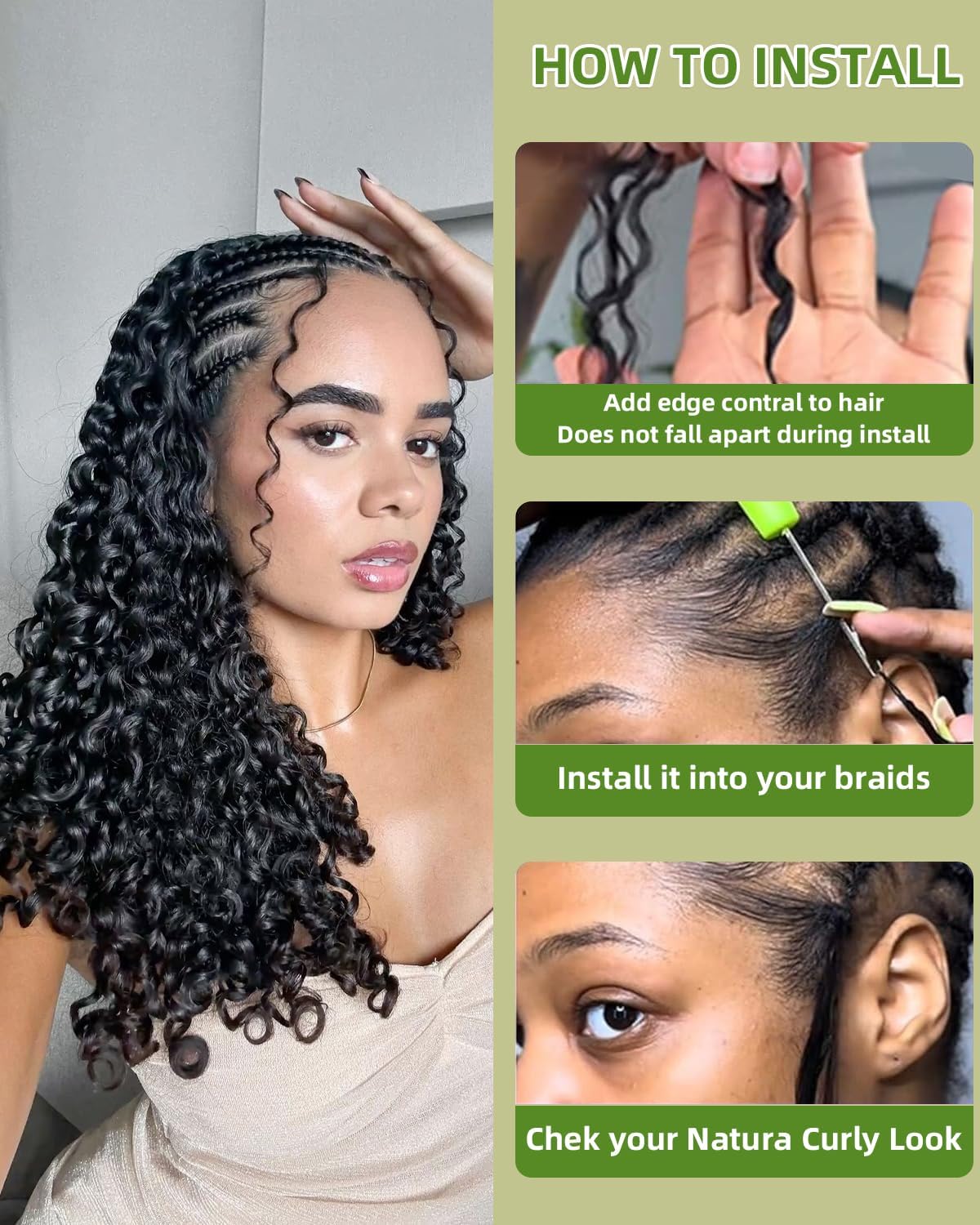 T1b/4/30 Black Ombre Brown Ombre Color 30 Burmese Curly Feather Human Crochet Hair for Black Women 105g Pre-Separated Looped Invisble Curly Bundles Human Hair Reusable Wet and Wavy Remy Hair Extension
