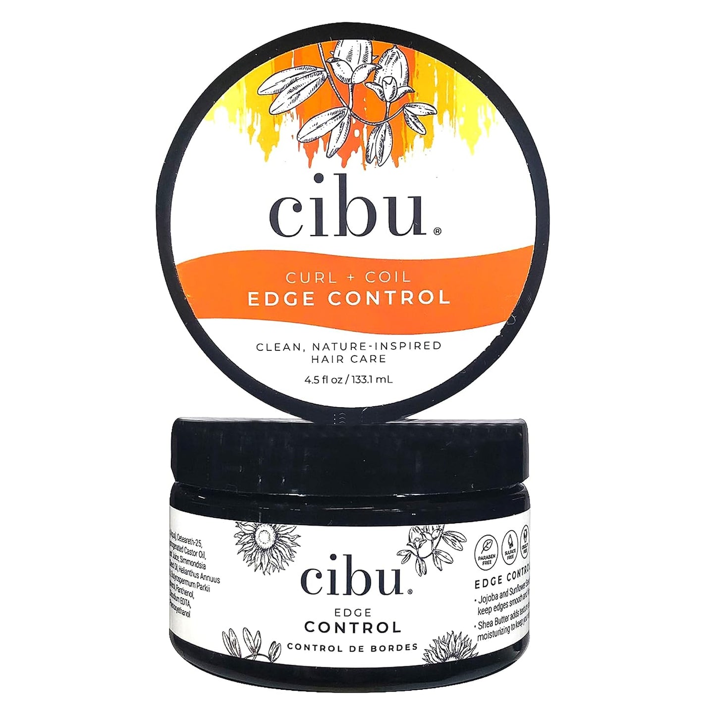 CIBU 3-in-1 Scalp Treatment - Soothing Peppermint Herbal Rinse | Exfoliating Care for Healthy Hair - 3.8oz