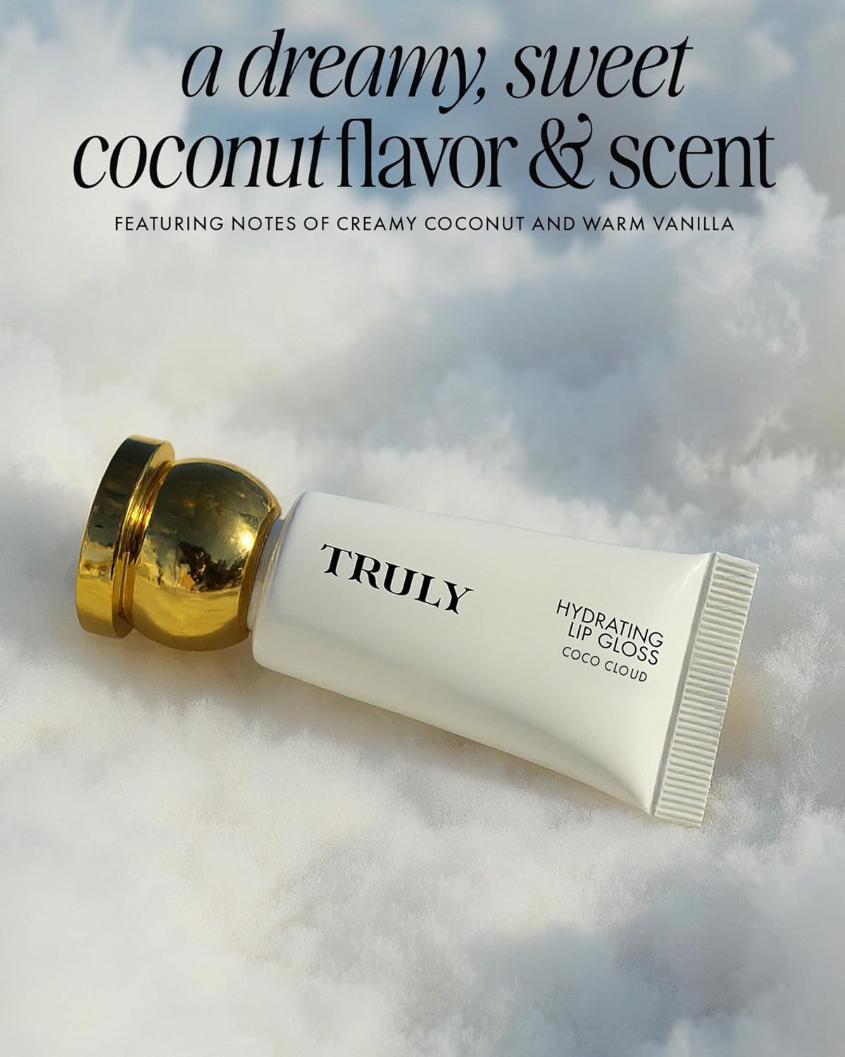 Truly Beauty Hydrating Lip Gloss - High Shine Tinted Formula with Hyaluronic Acid & Jojoba Oil | Moisturizing & Nourishing