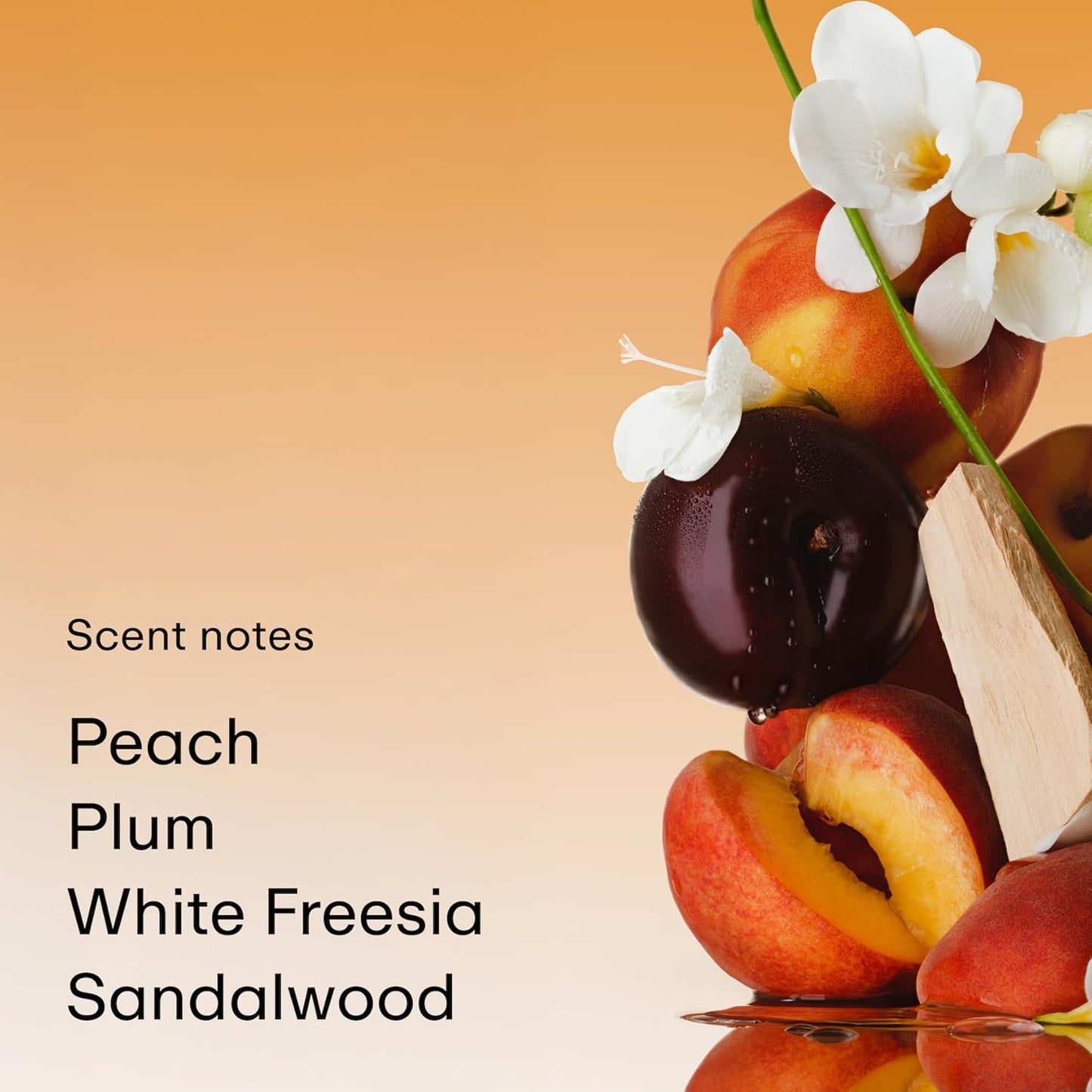 PHLUR Peach Skin Body Mist - Women's Hair & Body Perfume with Peach Bellini, Bergamot, Vanilla Orchid | 8 Fl Oz