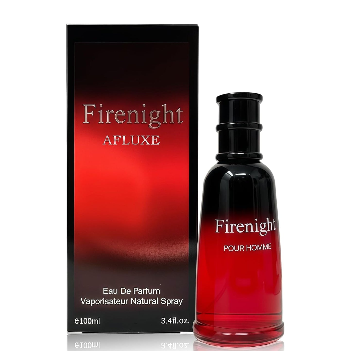 AFLUXE AVENTO UOMO Cologne for Men - Long-Lasting Woody Fresh Scent | 100ml Eau de Toilette Gift Set